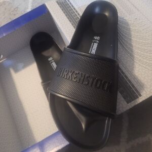 Birkenstock Barbados EVA Black Slide Sandals - NEW IN BOX